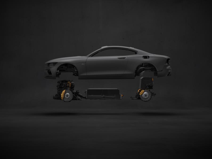 Детали создания Polestar 1 2019 года  (WW) (фото 36 из 46)